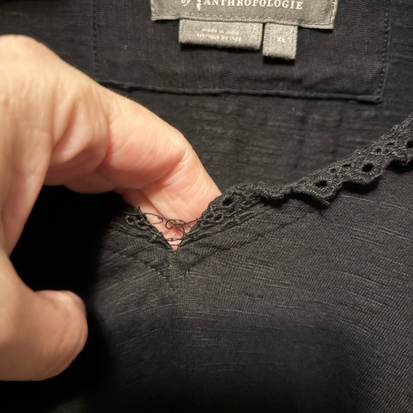 Anthropologie embroidered top - Picture 6 of 9